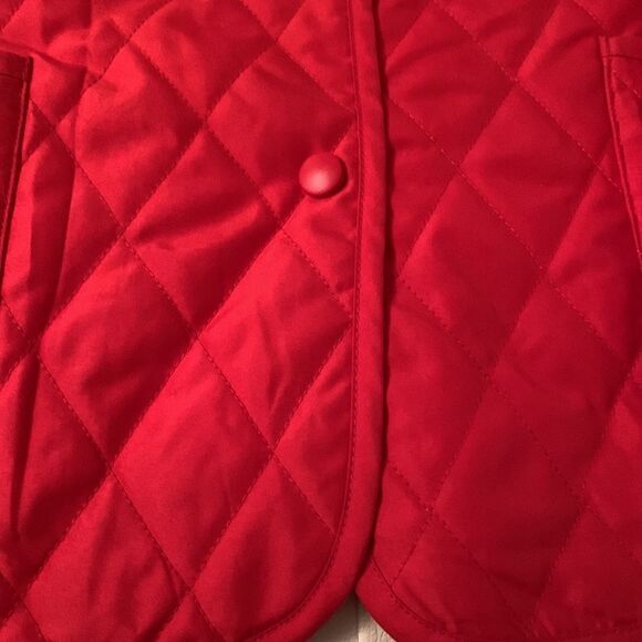 Kim Rogers Quilted Coat Jacket Snap Front Closure Size S - Picture 7 of 11
